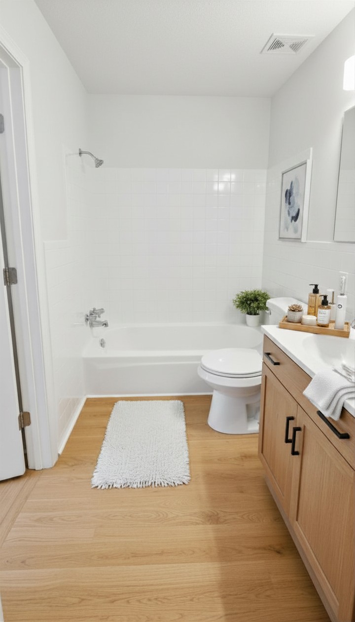 Renovated bathroom